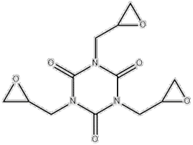 Picture of 1,3,5-triglycidil isocyanate(TGIC) /-تری گلیسیدیل ایزوسیانات (TGIC)